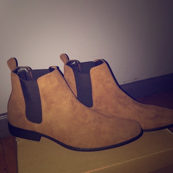 ASOS Other - Brown Suede Chelsea Boots